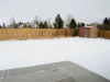 Large backyard
